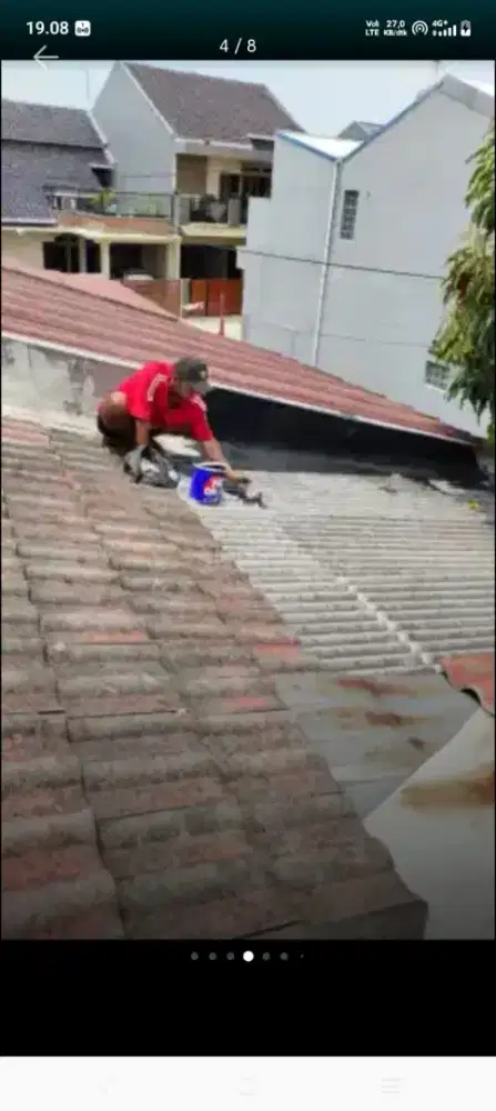 Atap bocor kanopi atap bajarigan terpasang dll bergaransi