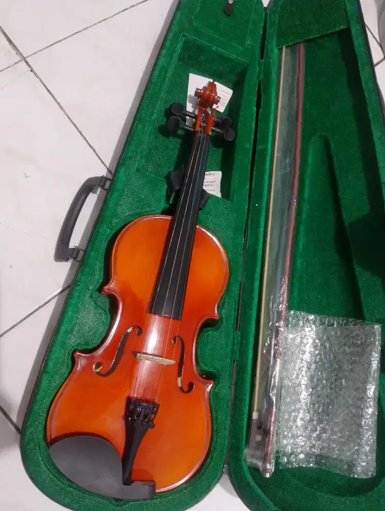 Biola / Violin Vienna 4/4 Solid Wood - Mulus (Fullset + Bonus Mute)