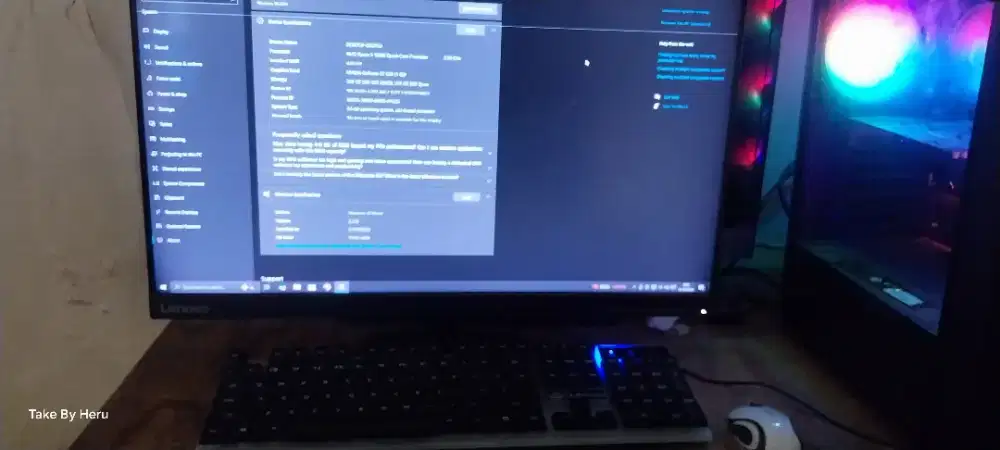 Komputer 1 set kondisi baik