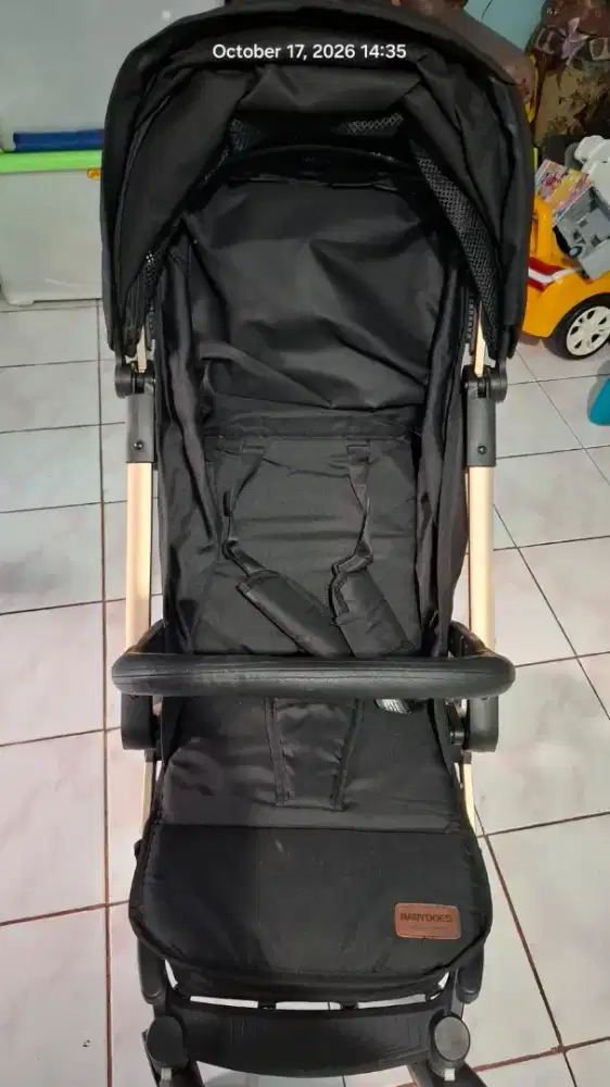 Stroller Emsio Gold Babydoes