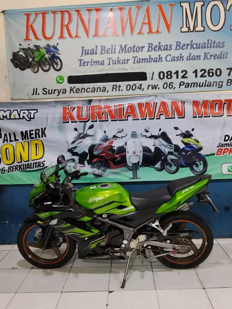 KAWASAKI NINJA RR NEW 2015 SUPER MEWAH