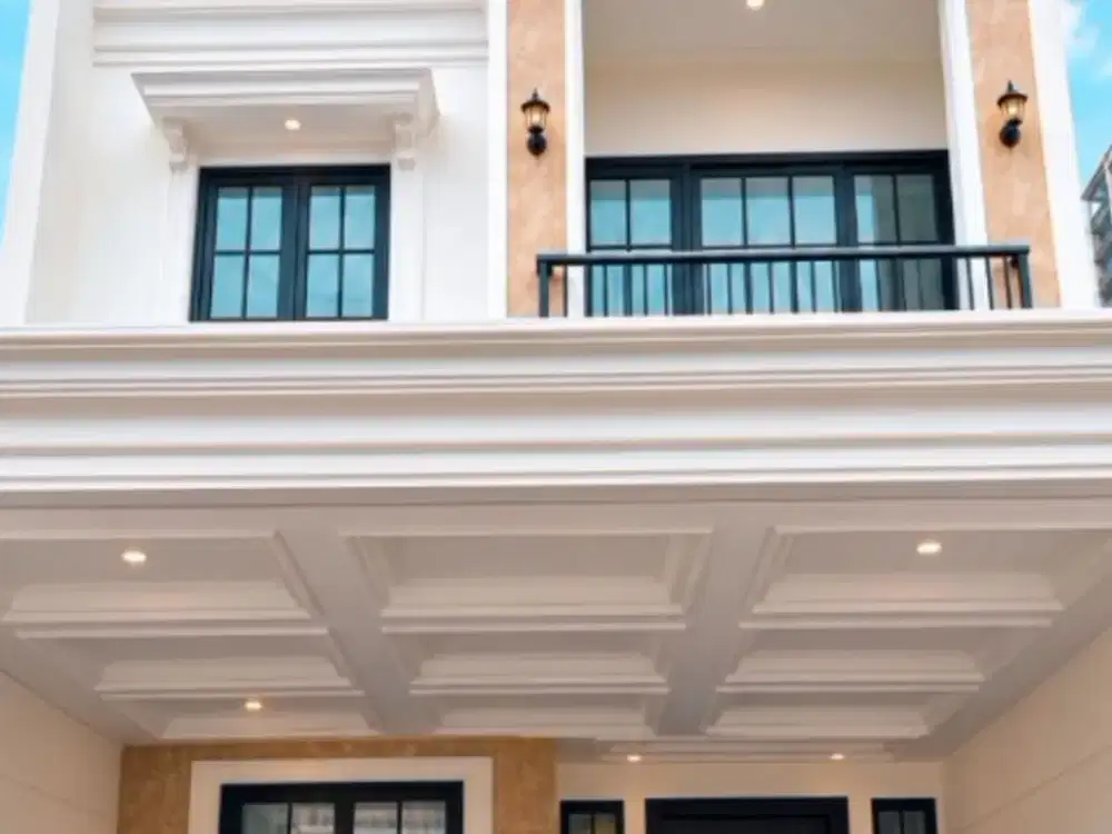 Rumah Di Cilangkap Cipayung Jakarta Timur celasik baru 2 lantai siap huni non cluster dekat ke jalan raya utama