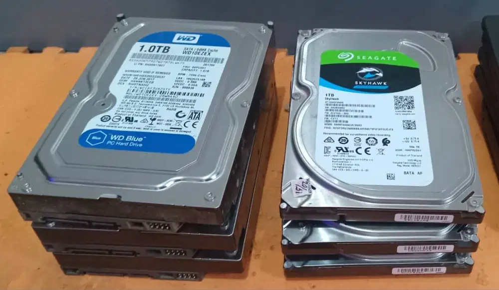 HDD PC 1TB Seagate & WD Blue