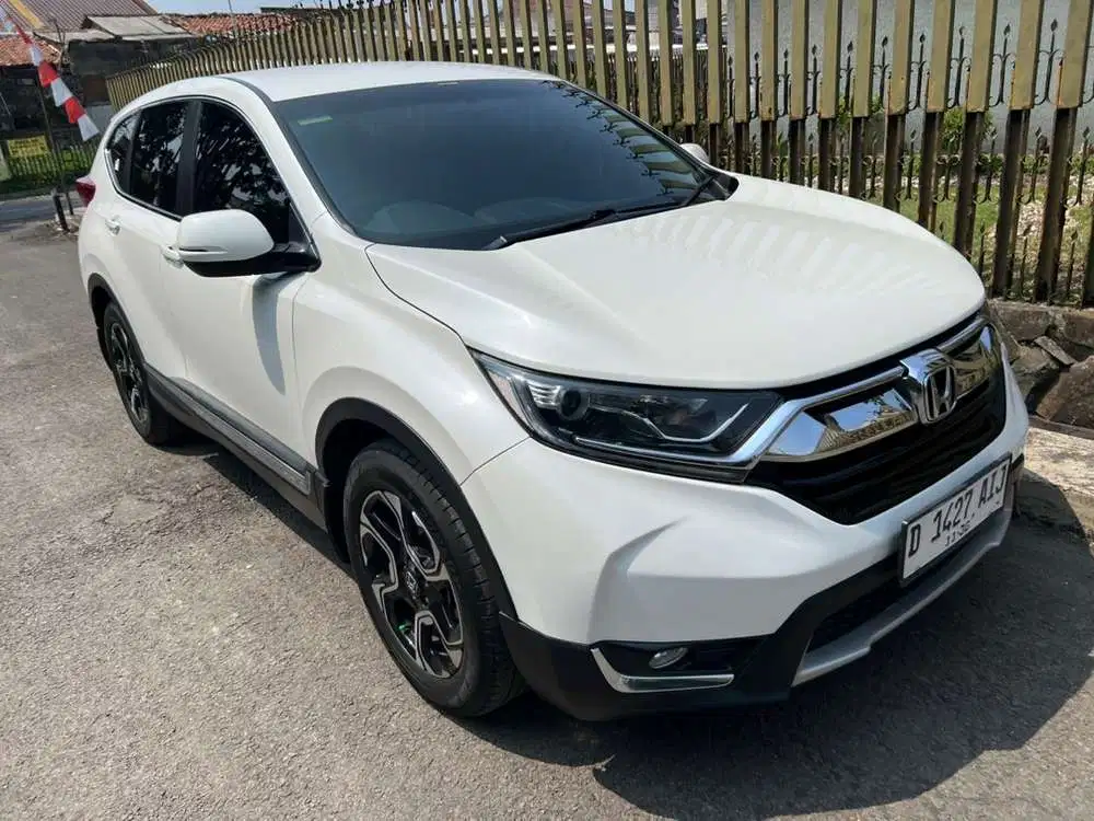 CRV Turbo 2019 KM 28rb putih fullset