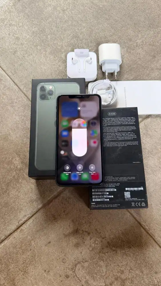 Iphone 11 Promax 64GB Green Resmi Ibox Lengkap