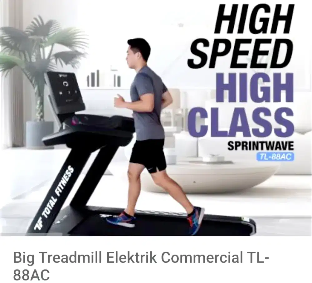 Treadmill Total Komersil Tm Tl-88 Ac