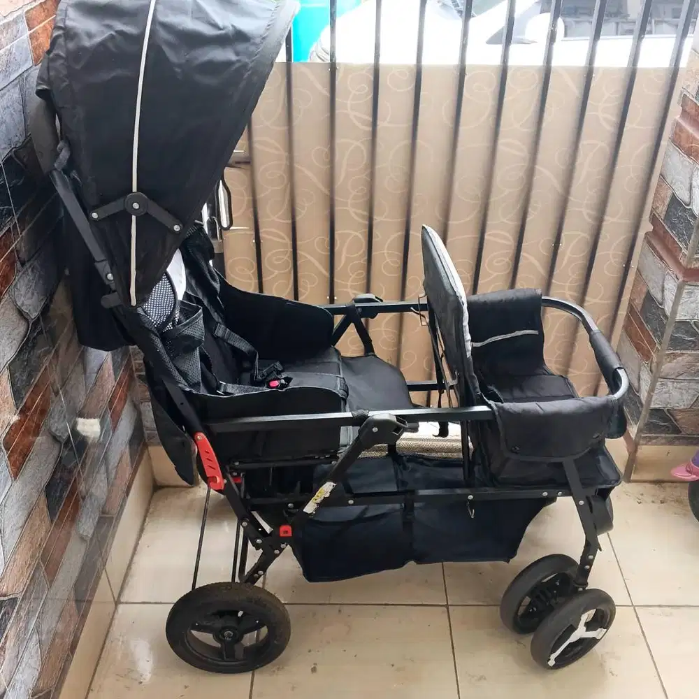 Stroller Kembar 2in1