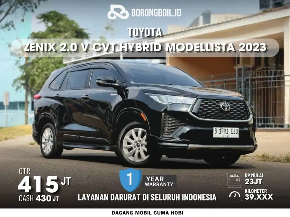 TERMURAH || Toyota Innova Zenix 2.0 V cvt Hybrid modelista 2023