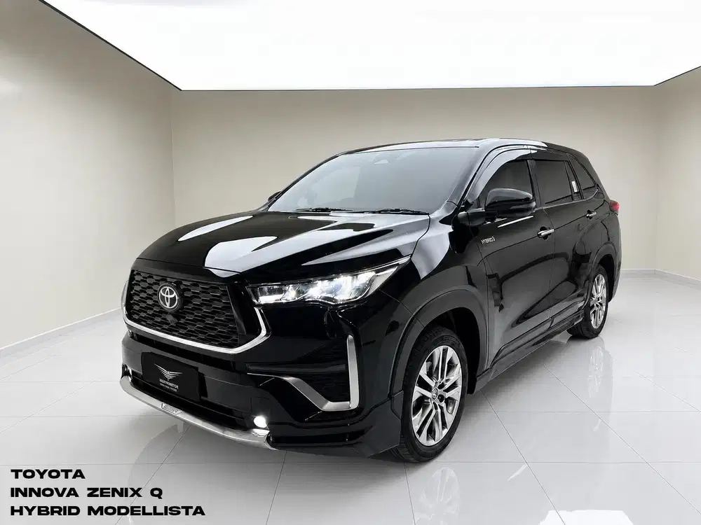 TOYOTA INNOVA ZENIX Q HYBRID MODELLISTA 2023 BLACK ON BLACK
