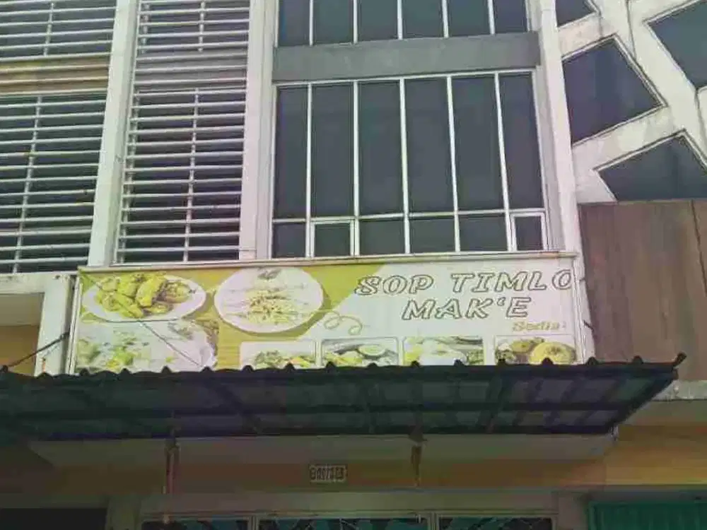 Disewakan ruko siap pakai
