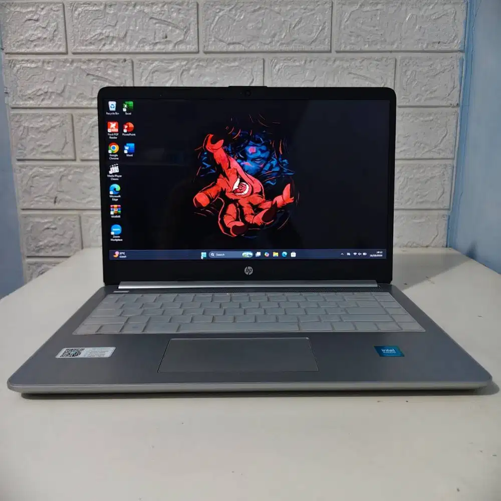 Laptop HP 14s dq3109TU N4500 Ram 8GB SSD NVMe 256GB 14in Slim Mulus