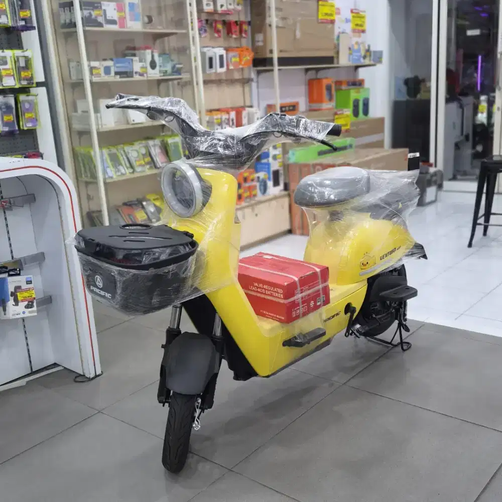 SEPEDA LISTRIK MURAH BISA KREDIT SYARAT KTP AJA
