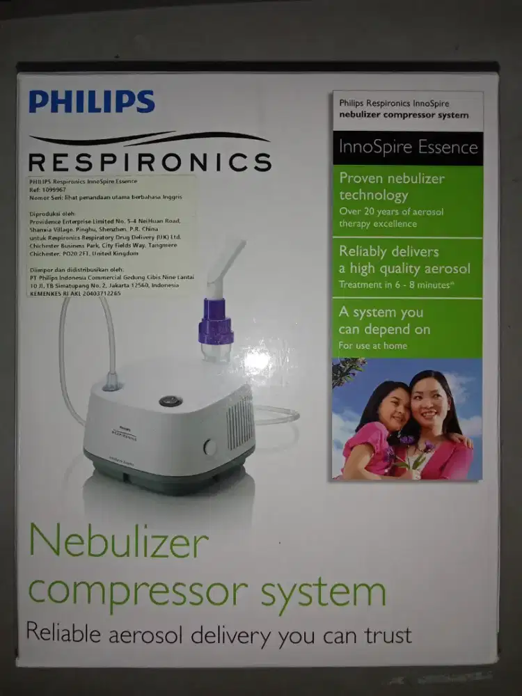 Philips Nebulizer Compressor System Respironic