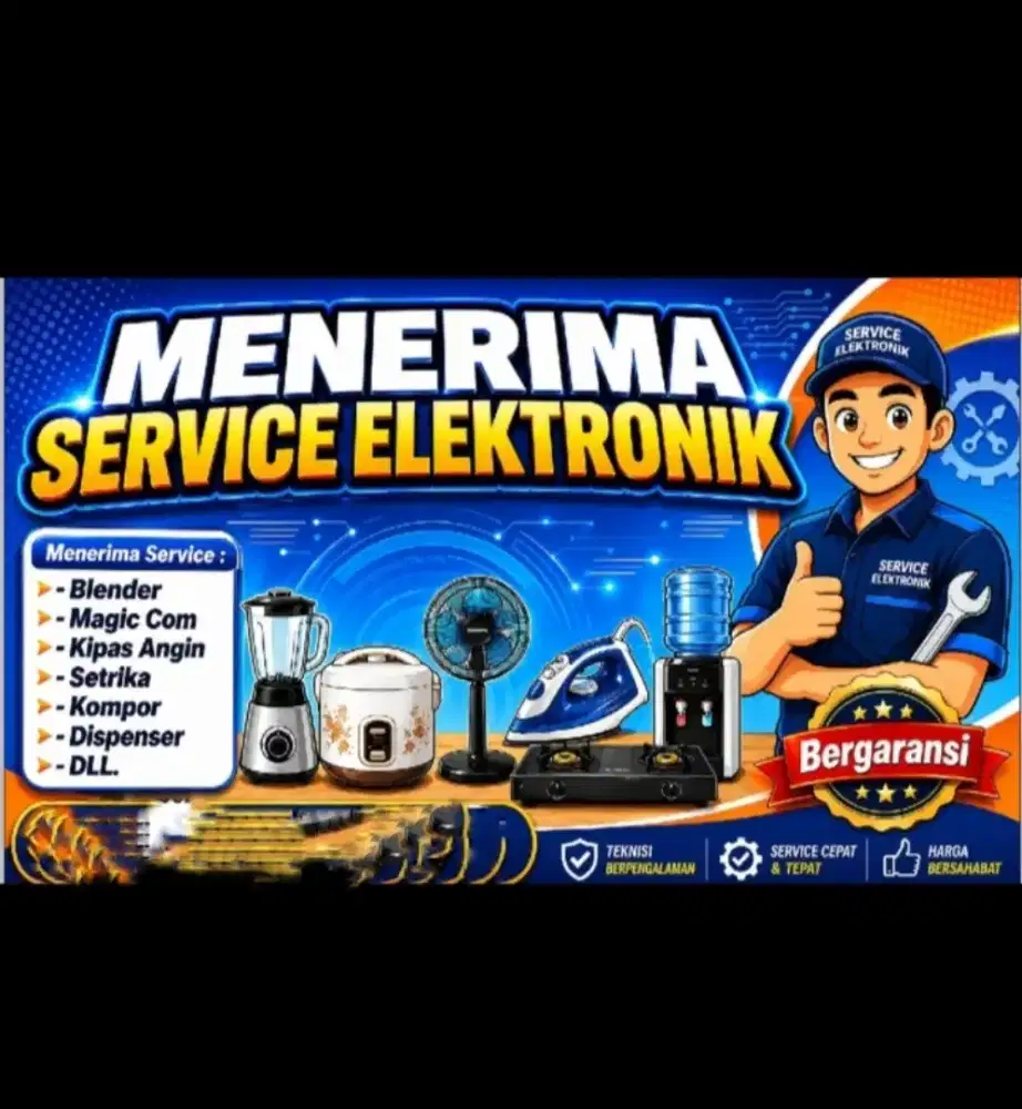 Menerima service elektronik