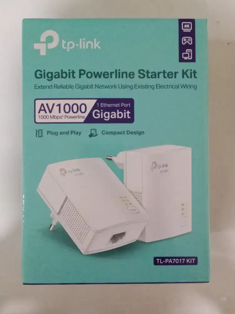 TPlink Gigabit Powerline TL-PA7017 KIT
