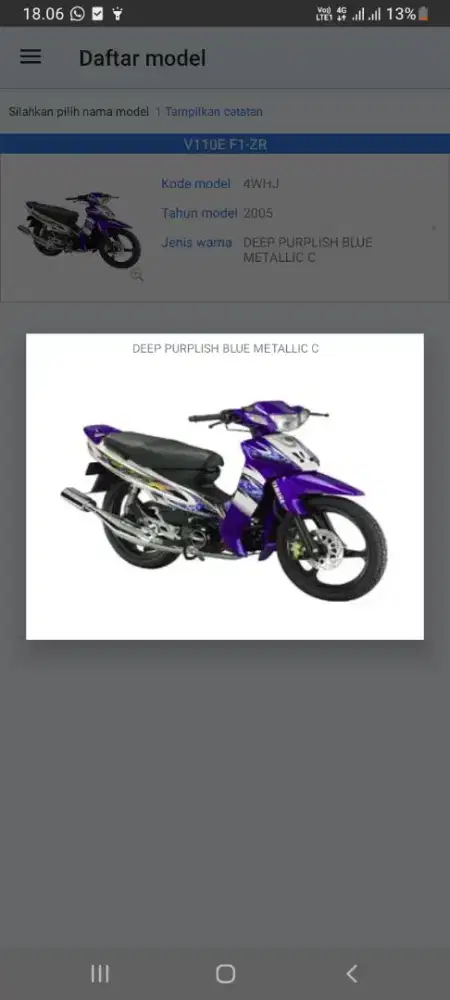 Fizer 2005 asli biru