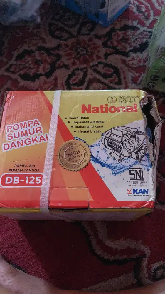 Pompa air National GP 125 Sumur Dangkal