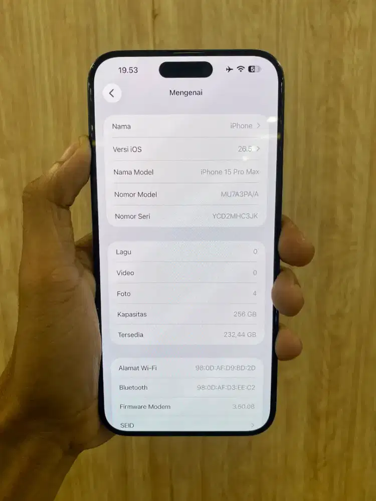 iPhone 15 Promax 256 GB (IBOX)