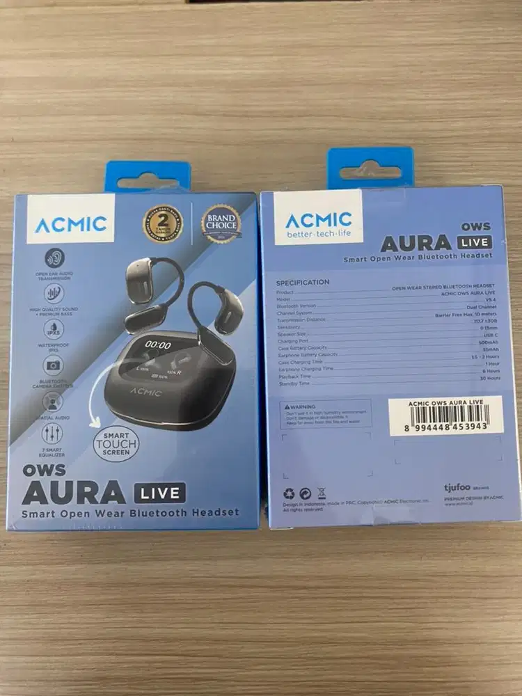 HF TWS Acmic Aura Live Black