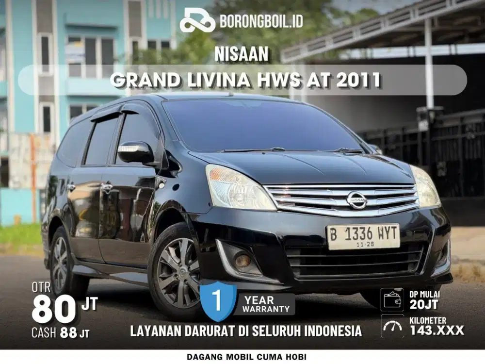 TERMURAH • Nissan Grand Livina HWS at 2011