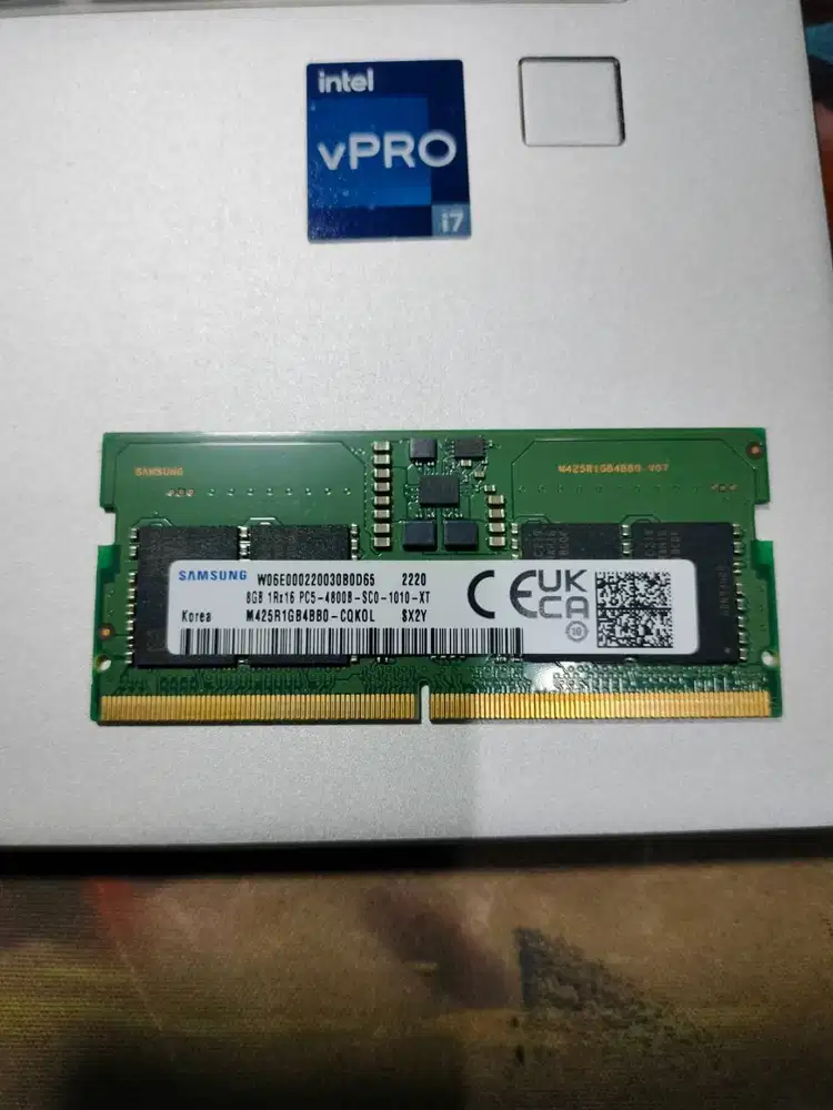 RAM DDR5-4800 8Gb merk SAMSUNG