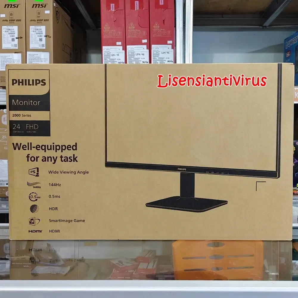 Monitor Philips 24E2G2200 24 IPS FHD 144Hz HDMI DP HDR10 0.5ms MPRT A