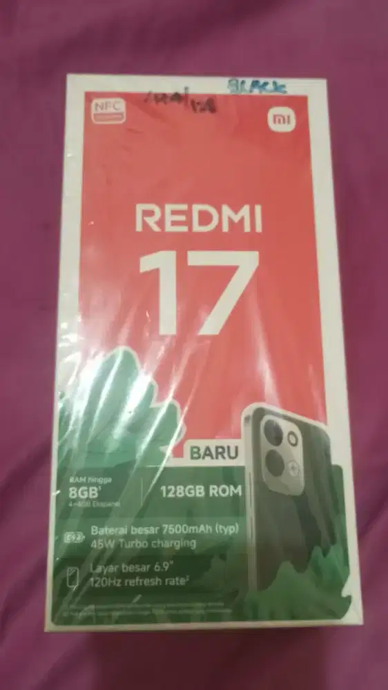Xiomi Redmi 17 Ram 4/128 black NFC