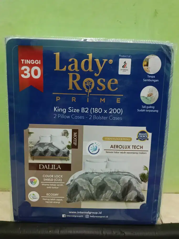 sprei kasur bonita & lady rose
