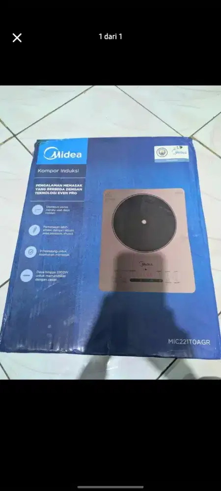 Midea Kompor Listrik Induksi MIC221T0AGR Induction Cooker