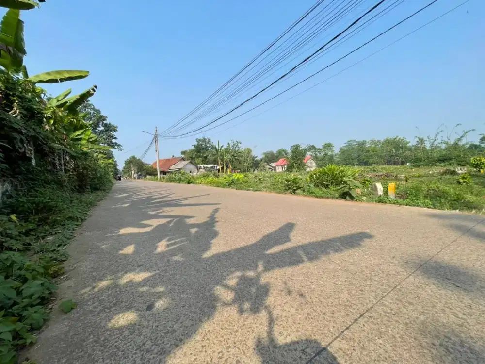 Tanah Cisauk Murah - SHM - Cocok Invest/Hunian - Dekat Stasiun Jatake/Tol Legok - Pinggir Jalan