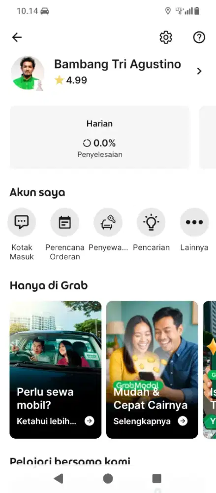 Jasal ojol antar jemput orang makanan dan barang