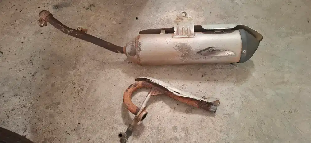 Knalpot kawasaki klx 150
