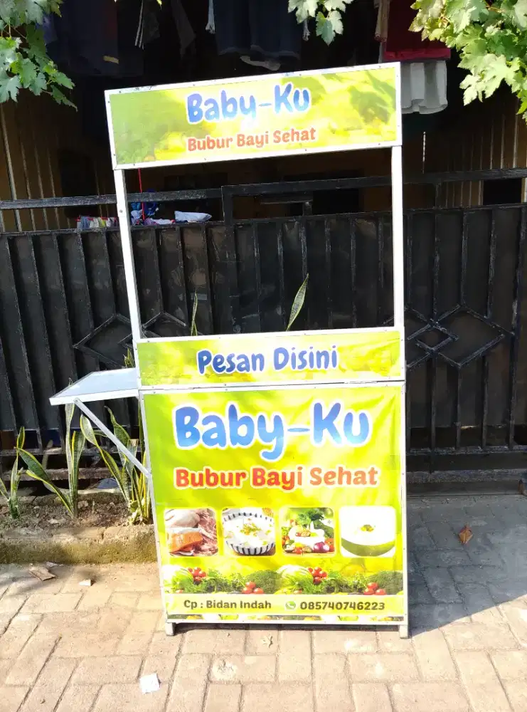 Booth portable /gerobak jualan