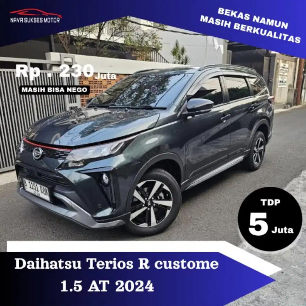TDP TERMURAH TERIOS R CUSTOM AT 2024