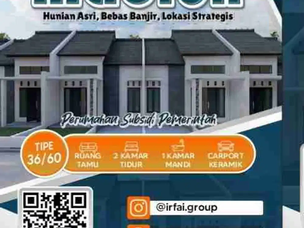 Di Jual Rumah Subsidi dekat RS DUNGUS Graha Irfai Madiun