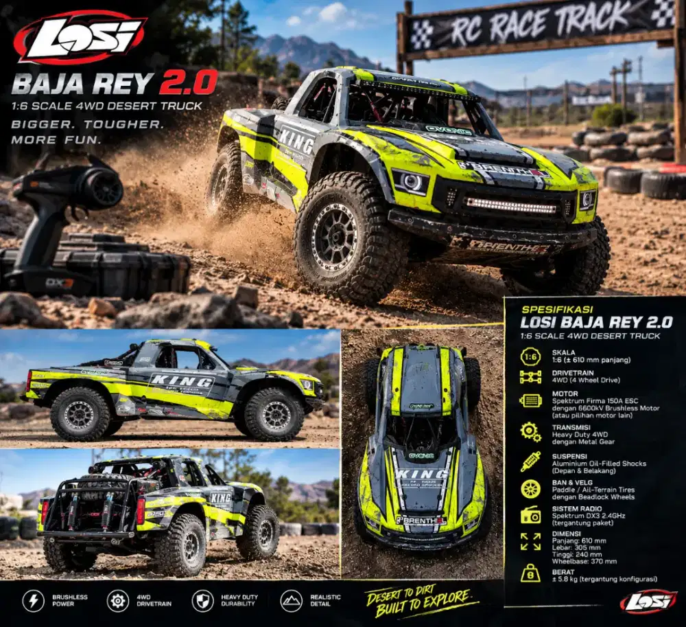RC losi baja rey 2.0
