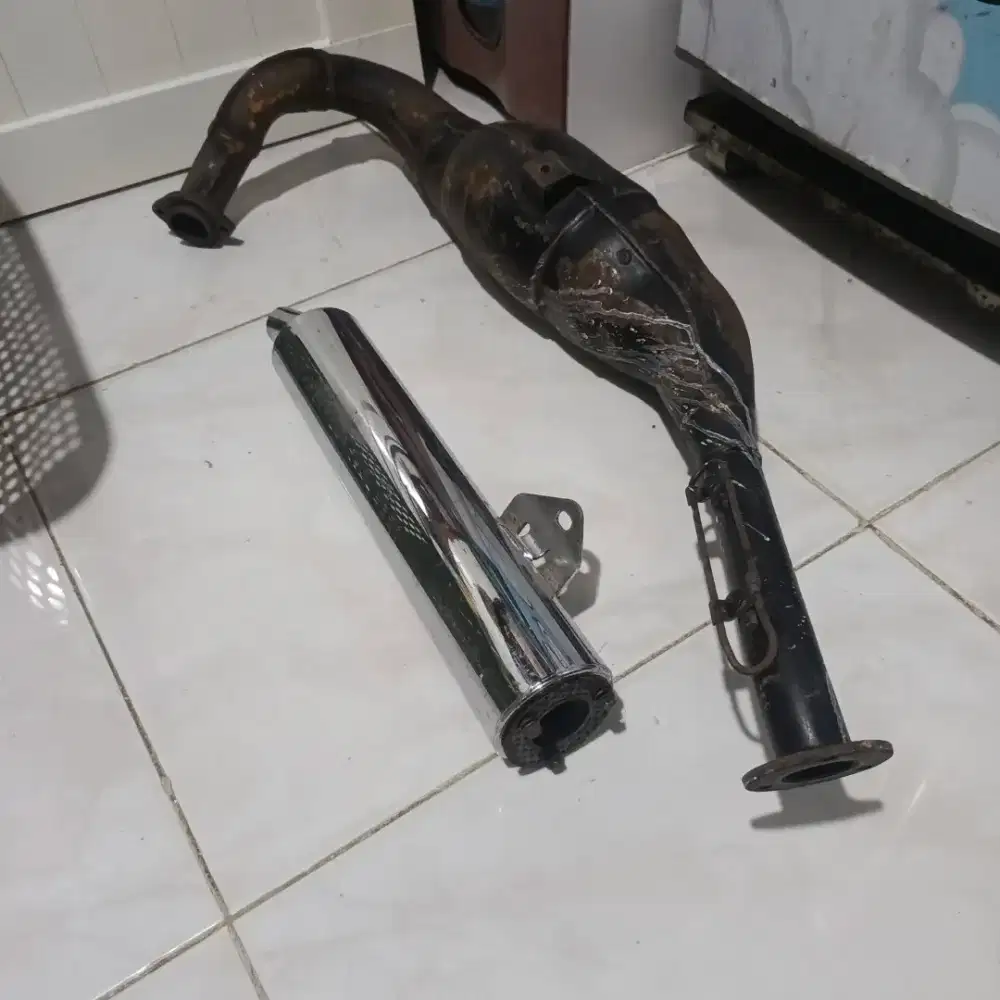 Kenalpot bekas ori ninja 2 tak krr.2013
