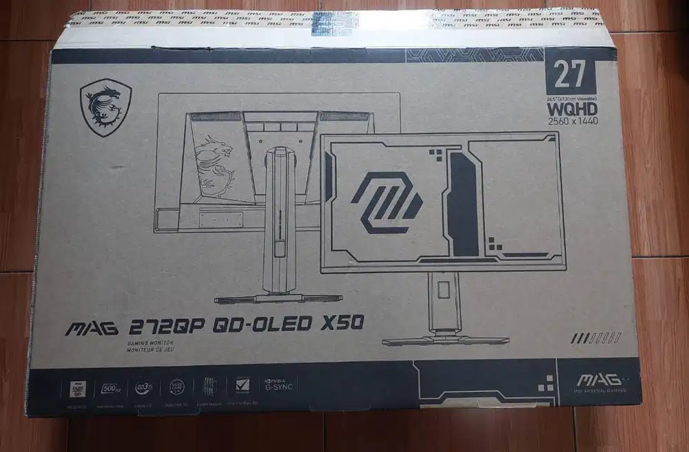 Monitor MSI MAG 272QP / MAG272QP QD-OLED X50 27 QHD OLED 500Hz