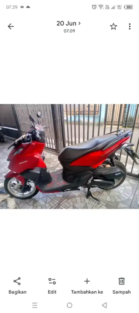 HONDA NEW VARIO 160 CBS MERAH 2023 PAJAK TELAT 2025 B DKI TIMUR