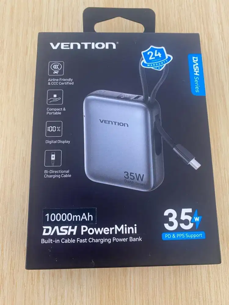 powerbank vention dash series 35watt