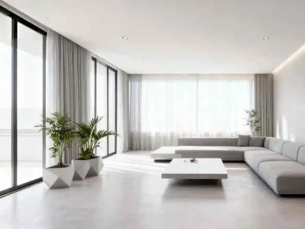 Villa desain modern minimalis, harga worthed di Saba, Gianyar