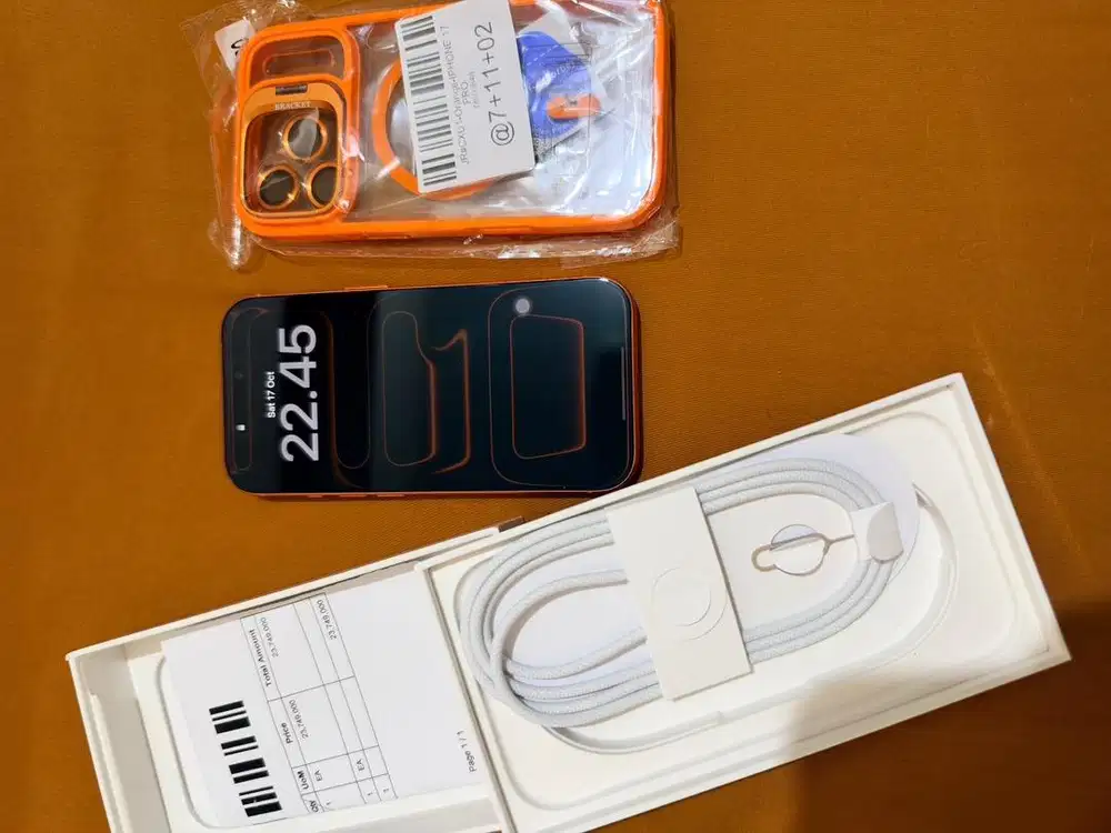 JUAL CEPET. NEGO AJA IPHONE 17PRO 256GB COSMIC ORANGE