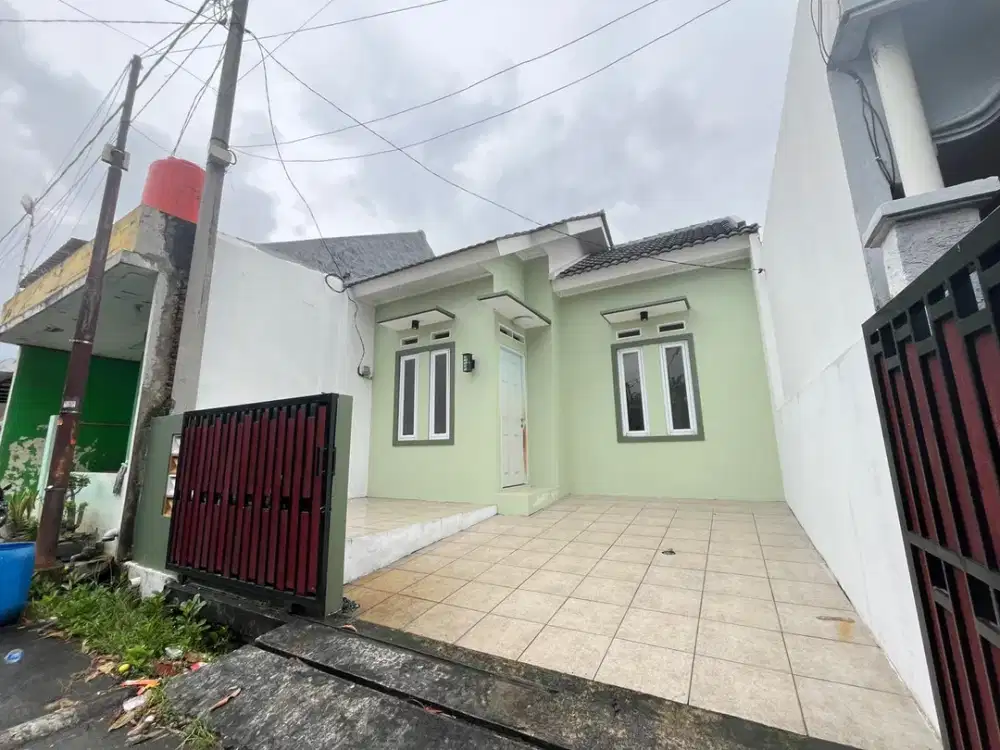 RUMAH MURAH DIJUAL LT 60  BEBAS BANJIR DALAM CLUSTER DI GRAND RESIDENCE CITY, SETU