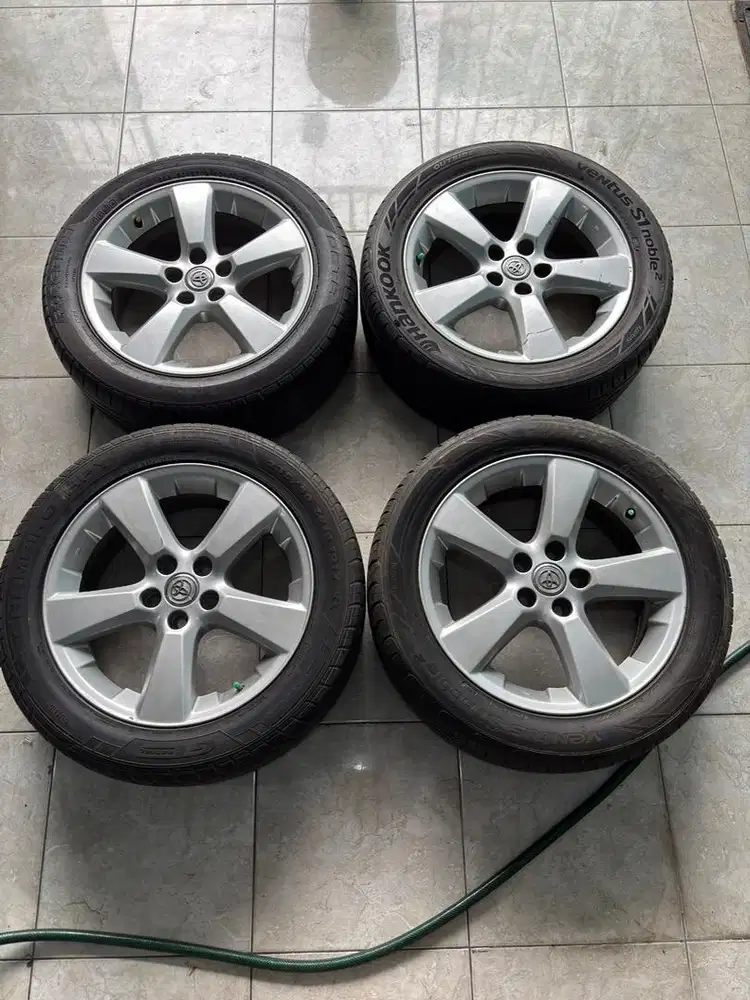 Velg PCD 5x114 Ring 18 Original Toyota Harrier Harier Bonus Ban 235 50