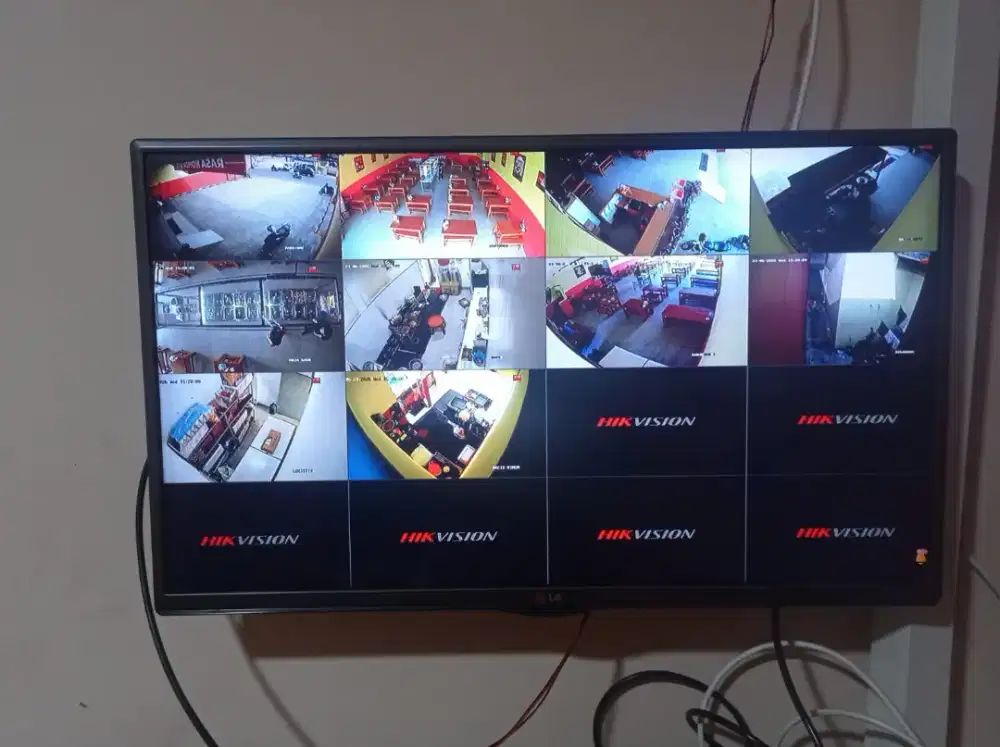 Hikvision sepaket 3jtan 3 camera free jamin puas