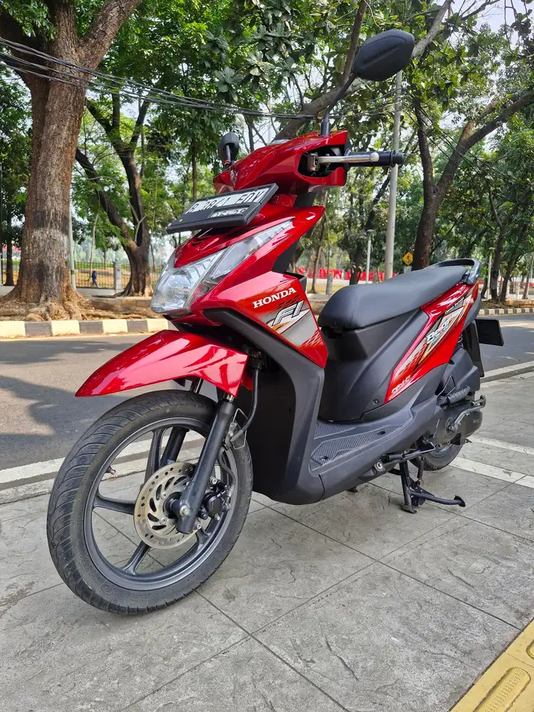 DIJUAL CASH HONDA BEAT CW CBS FI THN 2014 PJK IDUP SIAP PAKAI