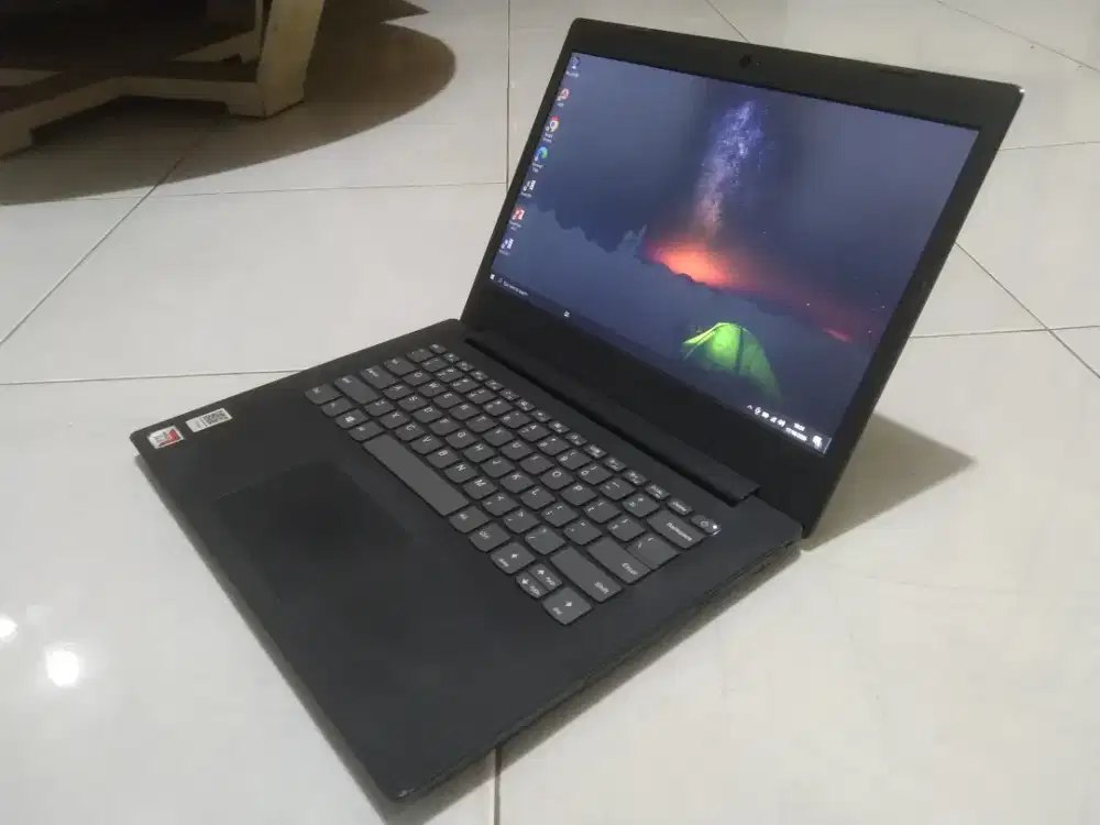 Laptop Lenovo 130 Amd A4-9125 Ram 8Gb Ddr4 Hdd 500Gb Siap Pakai