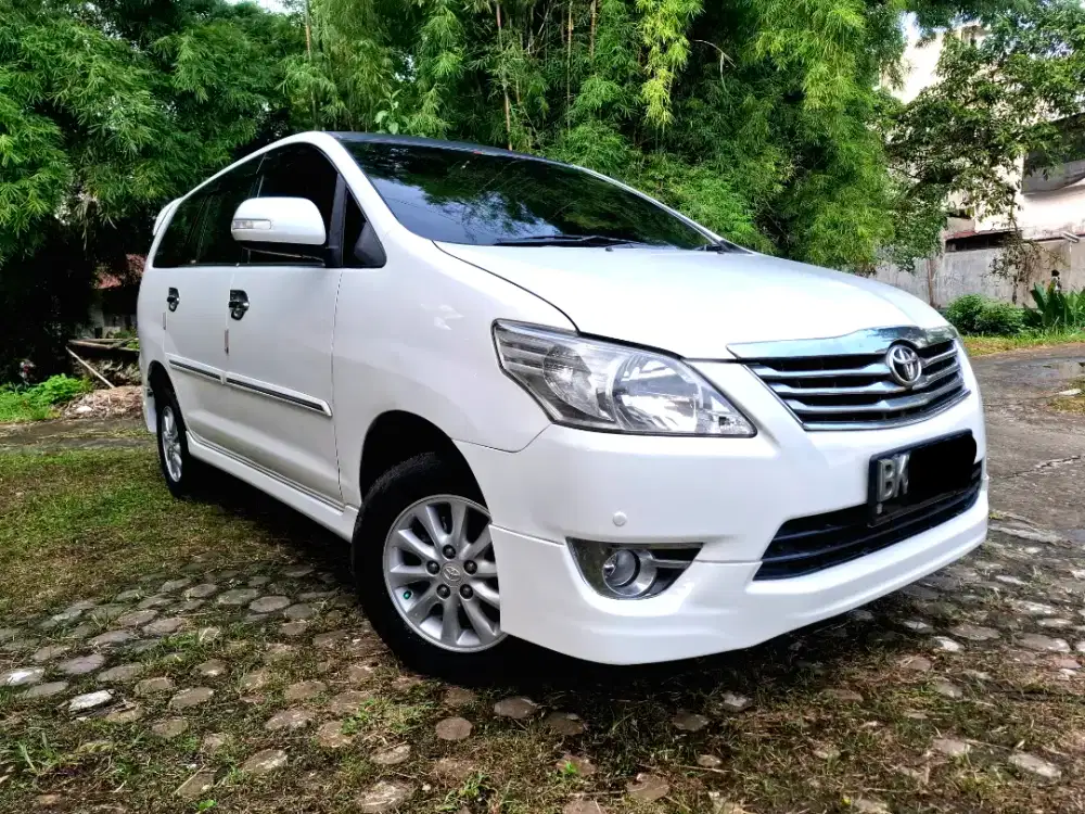 Dp 13jt Innova V Lux AT Matic 2.0 Putih 2012 (2011/2013)