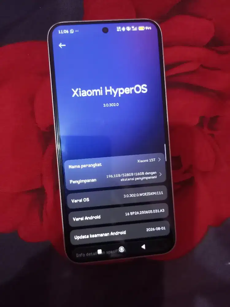 Xiomi 15 T Ram 12/512