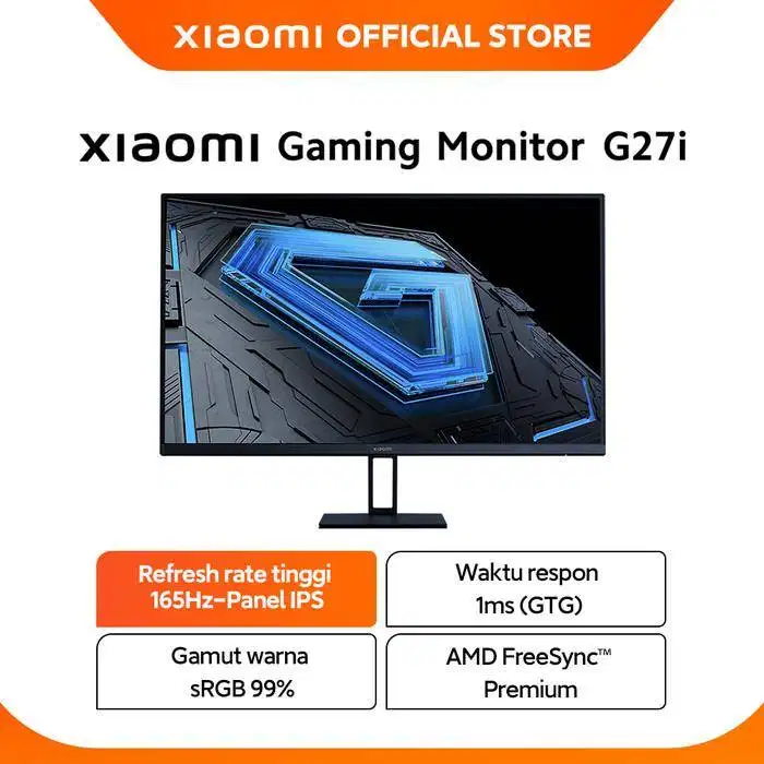 Monitor Xiaomi Gaming Monitor G27i 27 IPS 165Hz AMD FreeSync srgb 99%